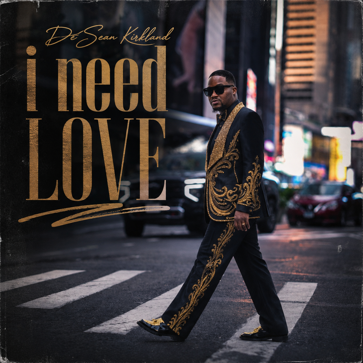 I Need Love — single artwork by DeSean Kirkland