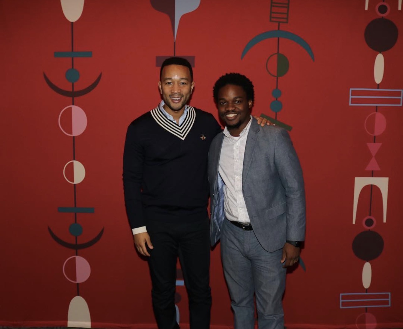 DeSean Kirkland with John Legend