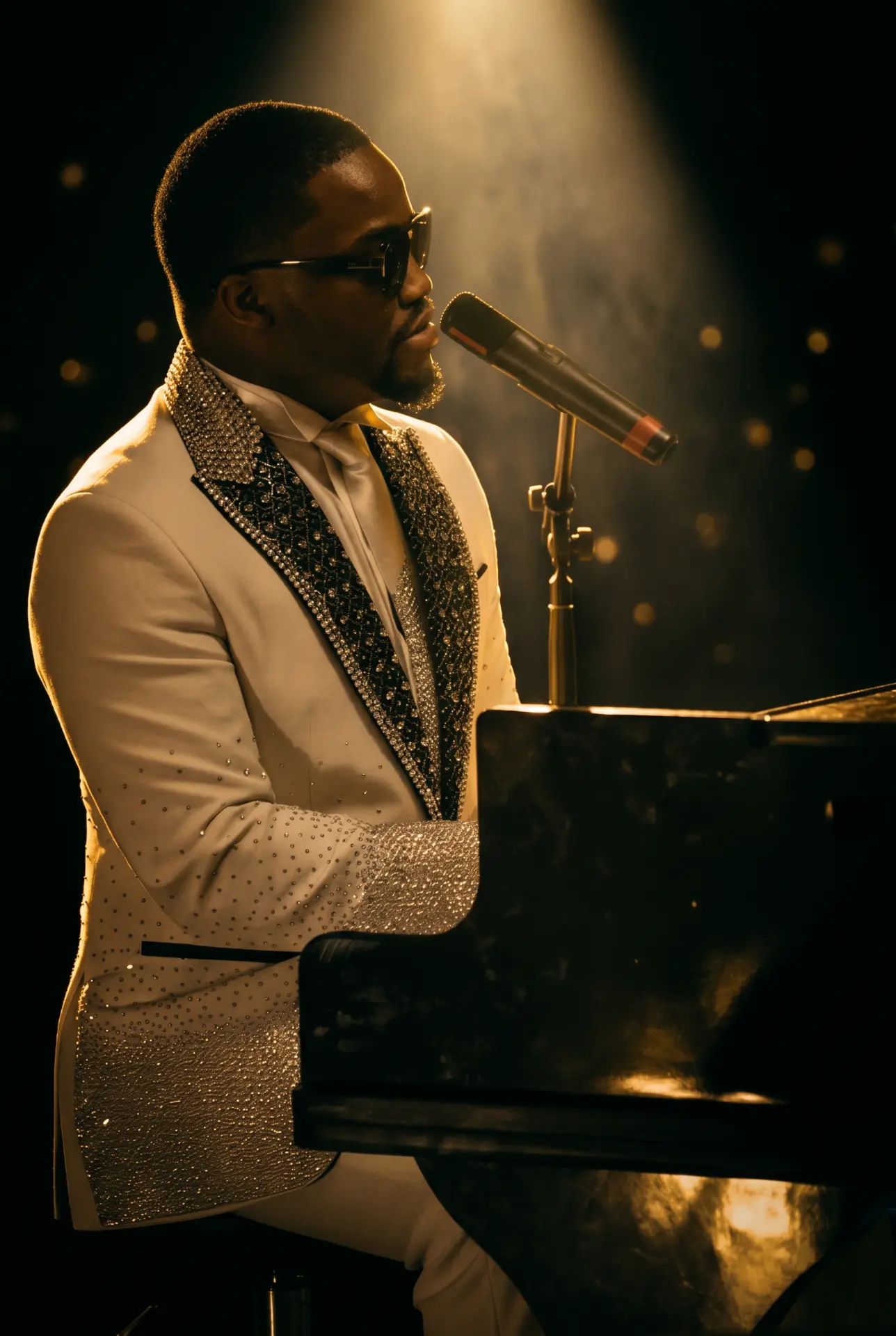 DeSean Kirkland at the piano